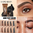 Tear-Off Eyebrow Gel And Brush Combined Long-Lasting Intense Color Sweat-Resistant Semi-permanent Peeling Brow Tint Eye Makeup