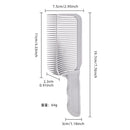 Barber Fade Combs Hair Cutting Tool Hair Comb Curved V-shaped Barber Comb Positioning Gradient Detangling Hair Magic Hot Sale