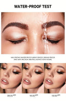 [Eyeshadow] Multifunctional Shimmer Eyeshadow Pen Set - 6 Colors,Long-Lasting High Satin & Matte Neutral Brown Eyeshadow Pencils