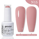 Arte Clavo Red Series Nail Polish Party Colors Gel Varnishes All For Nails Soak Off UV LED Semi Permanent Nail Art Remover Gel