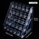 3/4/5/6/7 Layers Acrylic Nail Polish Display Rack Transparent Cosmetic Organizer Multi-layer Simple Mounting Rack Stand Holder