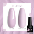 LILYCUTE 7ML Nail Gel Polish Nail Supplies Varnish Semi Permanent Nail Art Manicure Soak Off LED UV Gel Nail Varnishes