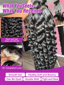30 40 Inch Loose Deep Wave Human Hair Wig 13x4 13x6 Hd Lace Frontal Wigs For Women 250 Density Lace Front Curly Human Hair Wig