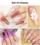Crystal Liquid With Acrylic Powder Set Lnclude Pink White Transparent Acrylic Powder Kit Suitable Beginner Nail Kit