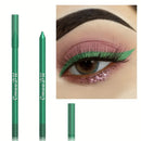 CmaaDu 12 Pcs Set of Waterproof Eyeliner Pens with Shimmering Effects - Includes Eyeshadow Durable and Easy to Color Highlighter