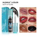 Watery Black Lipstick Hydrating Lip Fullness Lip Gloss Lasting Velvet Lip Glaze Set Pearlescent Fine Sparkling Lipstick Liquid