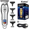 Professional Cutting Kit LCD Display Beard Shaver for Men