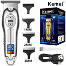 Professional Cutting Kit LCD Display Beard Shaver for Men