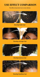 Healthy hair results using Thickening Spray Hair Mask Batana Conditioner