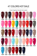 Clou Beaute 15ml Red Black White Green Neon Gel Nail Polish Base Top Coat Velvet Top 400 Colors Semi Permanent Gel Nail Varnish