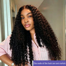 Burmese Curly Hair Wig 13x6 HD Lace Front Wig Pre Plucked With Spiral Ends Natural Color 13x4 Hd Lace Human Hair Wigs For Women