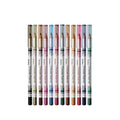 Smudge-Proof High-Shine Waterproof Eyeliner Pencil - Long-Lasting, Ethically Made, Black & Multicolor Options