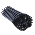 New 5/25/50Pcs Wholesale Crystal Eyelashes Brush Applicator Eyelash Brushes Plastic Mascara Wand Lashes Extension Makeup Beauty