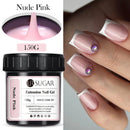 UR SUGAR 150g Quick Extension Nail Gel Vernish Semi Permanent Acrylic Pink Clear Nude Gel Nail Polish UV Construction Gel