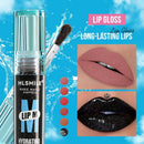 Watery Black Lipstick Hydrating Lip Fullness Lip Gloss Lasting Velvet Lip Glaze Set Pearlescent Fine Sparkling Lipstick Liquid