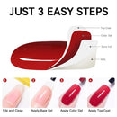 LILYCUTE 18ML Base Gel Top Coat Nail Polish Function Gel Semi Permanent Soak Off UV LED Nail Art Manicure Nail Varnish
