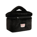 Soft Plush Large Capcity Makeup Bags for Women Daily Cosmetics Organzier Simple Style Tote Travel Toiletry Bag Sac A Main