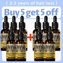"Regrowth Treatment Strengthens Hair Nourishes bottle"