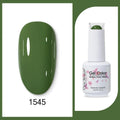 Clou Beaute 15ml Red Black White Green Neon Gel Nail Polish Base Top Coat Velvet Top 400 Colors Semi Permanent Gel Nail Varnish