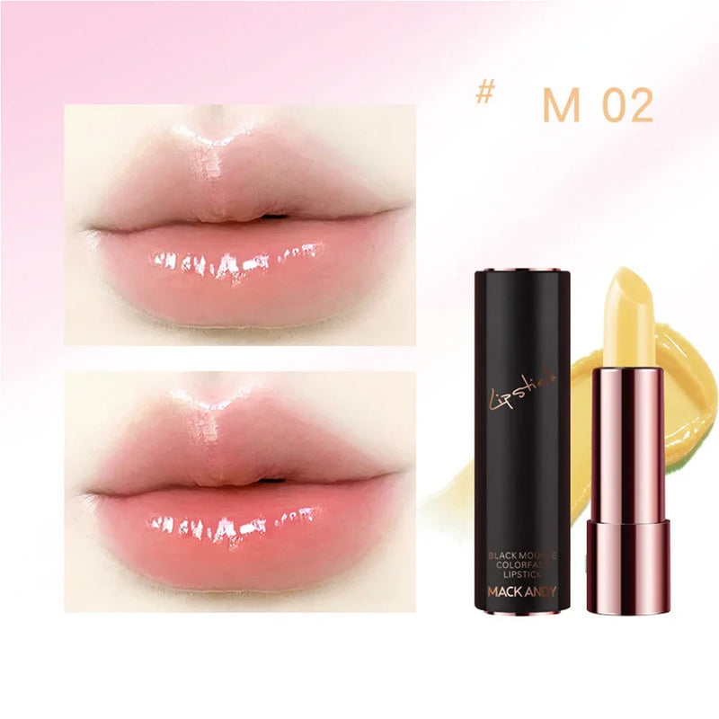 MACKANDY Changer Color Lip Balm Stocking Stuffers, Moisturizing Lip Care Original Beeswax with Vitamin E, Natural Origin LipCare