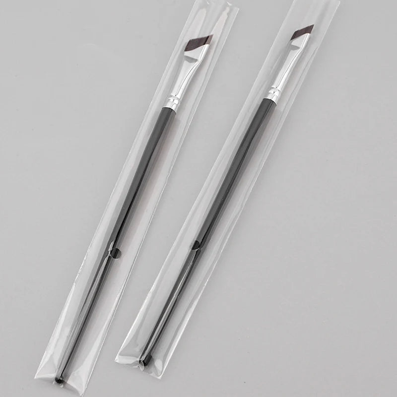 CNK  2/5Pc Upgrade Blade Eyeliner Brush Ultra Thin Fine Angle Flat Eyebrow Brush Under The Eyes Place Precise Detail Brush