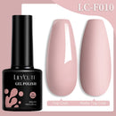 LILYCUTE 7ML Nail Gel Polish Full Coverage Manicure No Wipe Top Coat Base Coat Primer Soak Off LED UV Gel Nail Art Gel Varnish