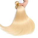 613 Straight Human Hair Bundles Remy Brazilian Blonde 1/3/4 Bundles Deal Bone Straight Human Hair Unprocessed Extension Bundles Brazilian 613 Straight Human Hair for Black Women