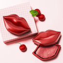 BIOAQUA Cherry Gollagen Hydrating Lip Mask Moisturizing Nourishing Anti-Drying Lightening 20pcs
