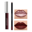 13 color lusterless liquid lipstick+lipliner set lip color makeup velvet lip color long-lasting waterproof VERONNI cosmetics set