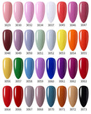 Clou Beaute 15ml Red Black White Green Neon Gel Nail Polish Base Top Coat Velvet Top 400 Colors Semi Permanent Gel Nail Varnish