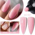 LILYCUTE 10ML Clear Nail Extension Gel Nail Polish Vernish Pink White Gel Semi Permanent Soak Off Nail Art UV LED Varnish Nail