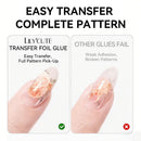 LILYCUTE 8ML Transfer Foil Glue For Starry Nails Semi-Permanant Varnish For Adhesive Sticker Nail Glue Soak Off UV LED Gel Nail