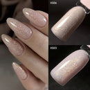 LILYCUTE 7ml Glitter Nail Gel Polish Sequins Colorful Shinning Gel Varnish Nail Art Semi Permanent Soak off Manicure UV LED Gel