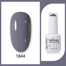 Clou Beaute 15ml Red Black White Green Neon Gel Nail Polish Base Top Coat Velvet Top 400 Colors Semi Permanent Gel Nail Varnish