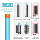 7-in-1 multifunctional curling iron  hair dryer and straightener set, styling tool that allows salon-quality styling at home