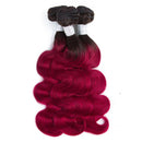 BeuMax 1B Burgundy Body Wave BUNDLES with CLOSURES & FRONTALS