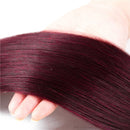 10A Grade #99j Straight Hair #1B/99J BUNDLES with 4x4 CLOSURES & FRONT