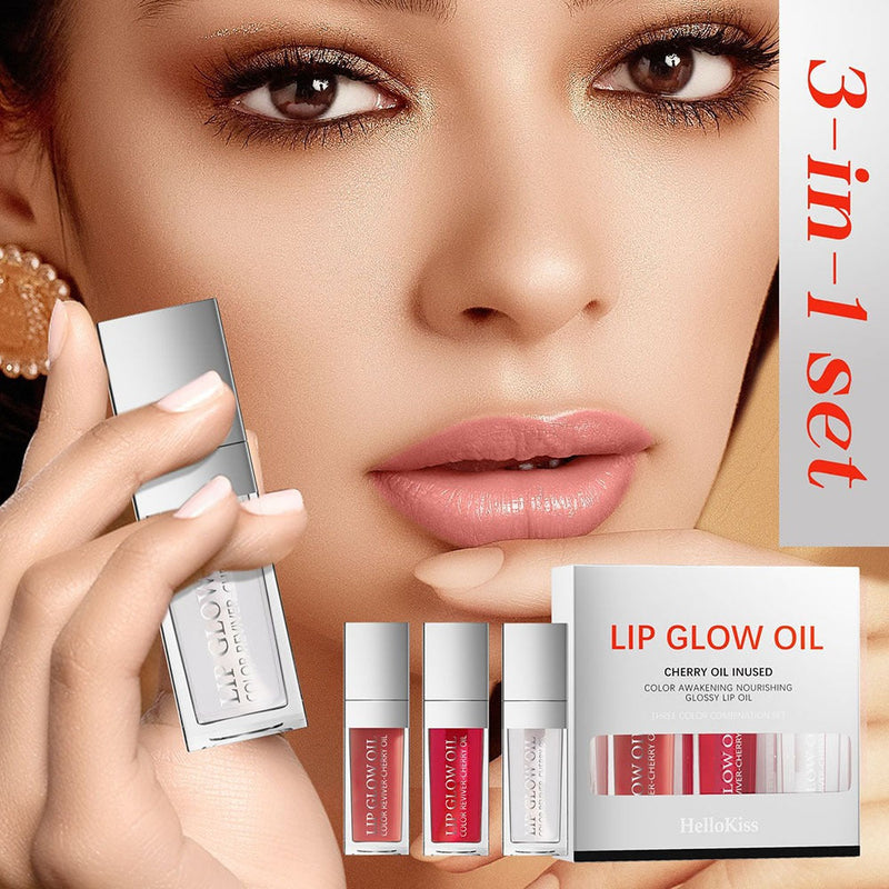 Crystal Jelly Moisturizing Lip Oil Set