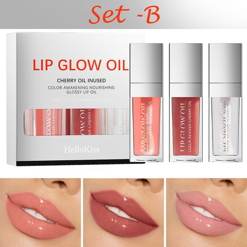 Crystal Jelly Moisturizing Lip Oil Set