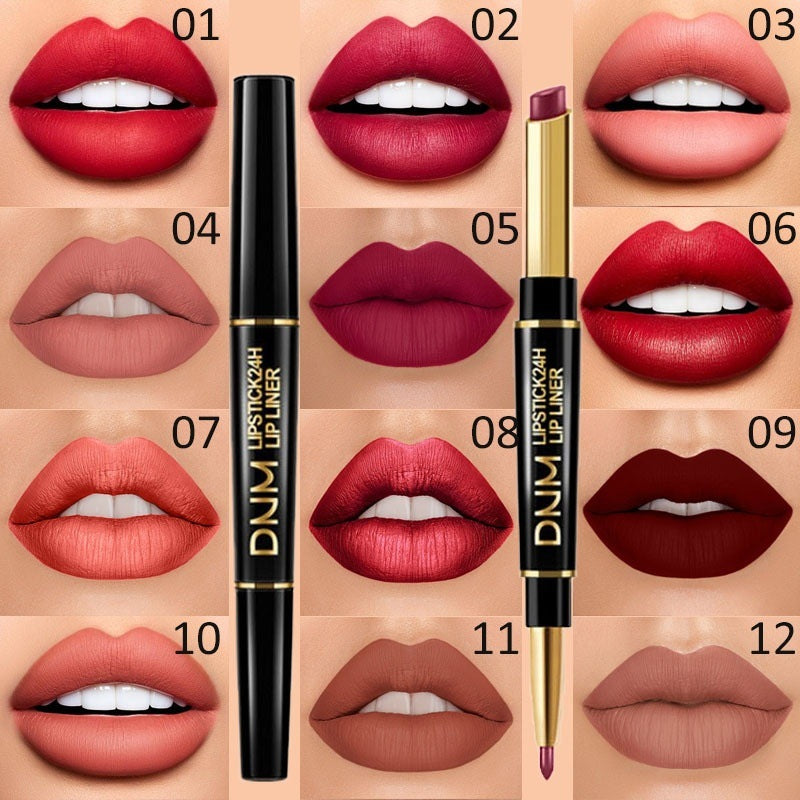 Matte Lipstick & Lip Liner