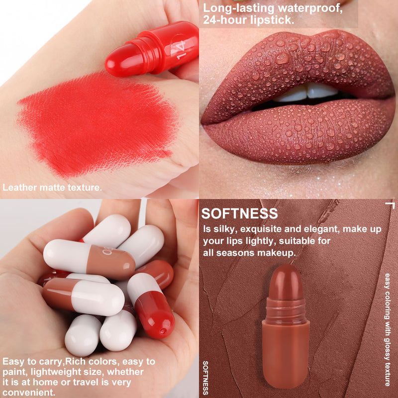 18 Color Capsule Lipstick