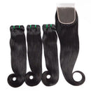 Beumax Double Drawn 12A Grade Straight Curve BUNDLES with CLOSURES &