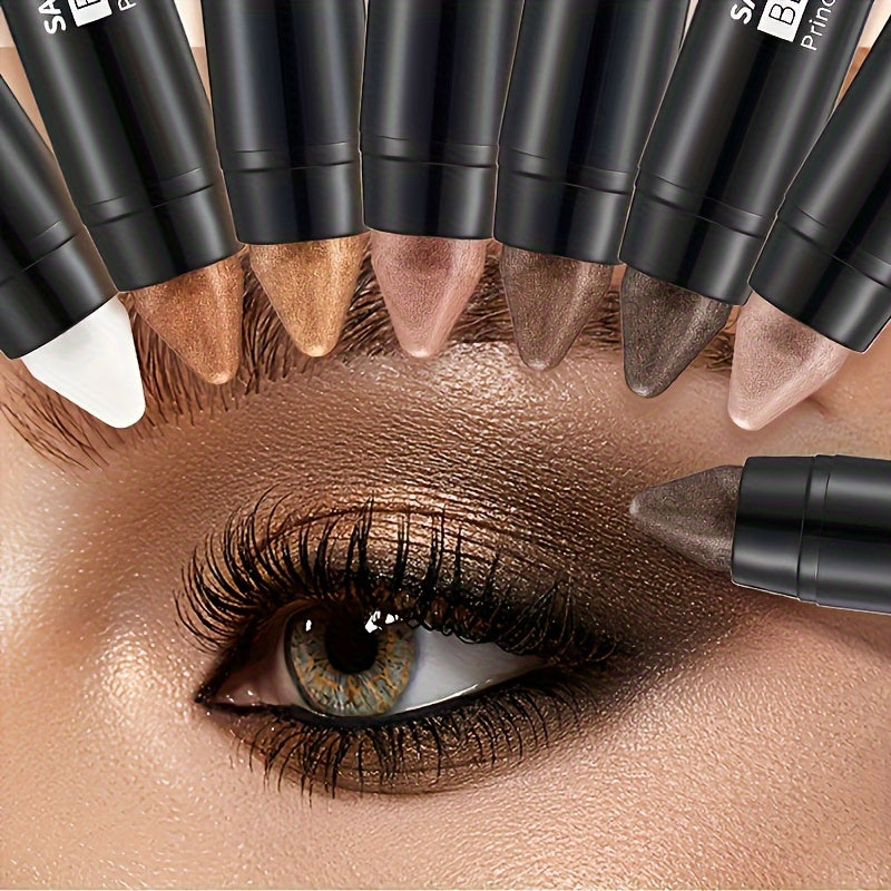 7-Pieces Waterproof Eye Shadow Stick Set