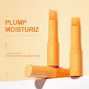2 Pcs Sadoer Vitamin C Lipstick Hydrating Formula for Smooth Supple Lips Natural Citrus Finish Skincare Aroma Balm Brightening with Shea Butter & Jojoba Oil