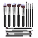 Professional Makeup Brushes Set 14pcs with Soft Dense Bristles for Flawless Blending Versatile Functionality Ideal for Beginners and Professionals