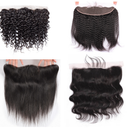 10A Grade MIDDLE PART HD Transparent 13x4 Lace Frontal Closure All Tex