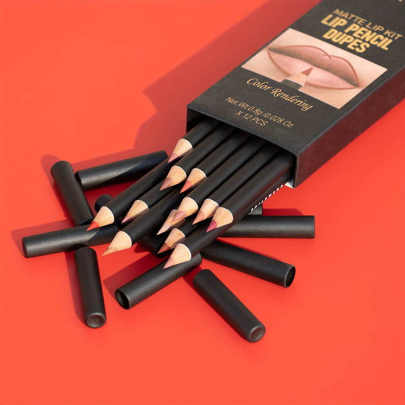 Matte Lip Liner Set