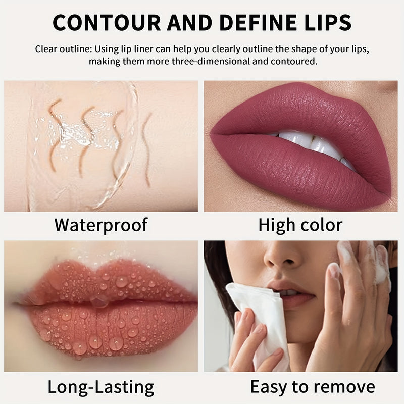 36-piece Matte Lip Liner Set