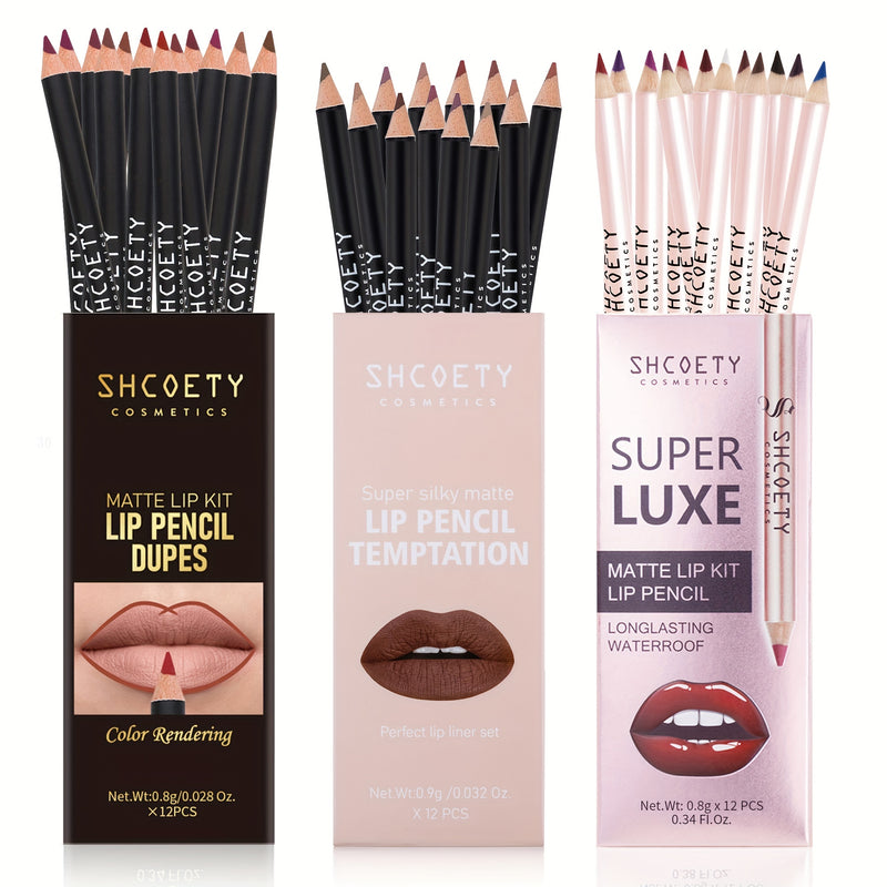 36-piece Matte Lip Liner Set