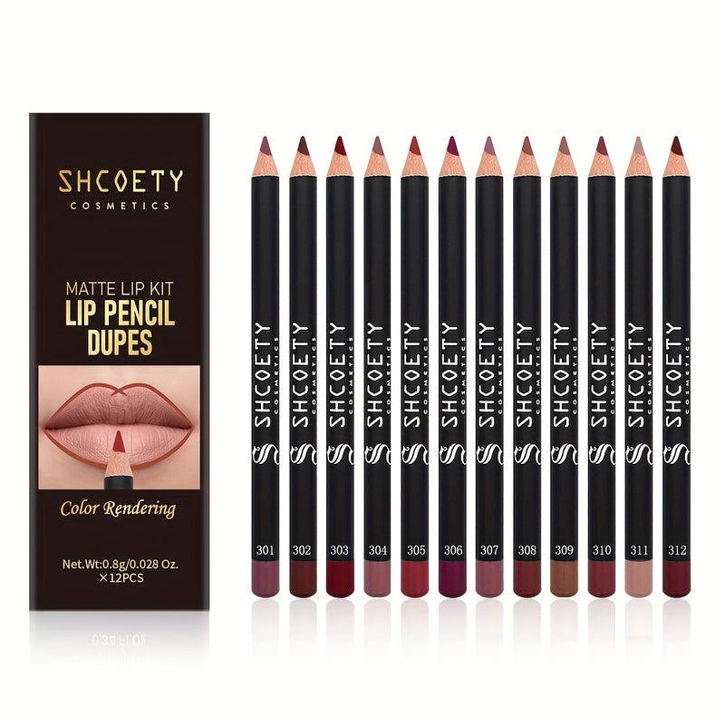 Matte Lip Liner Set